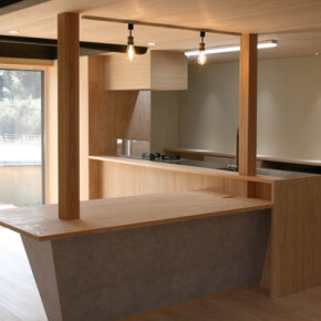 五島のキッチン完成。